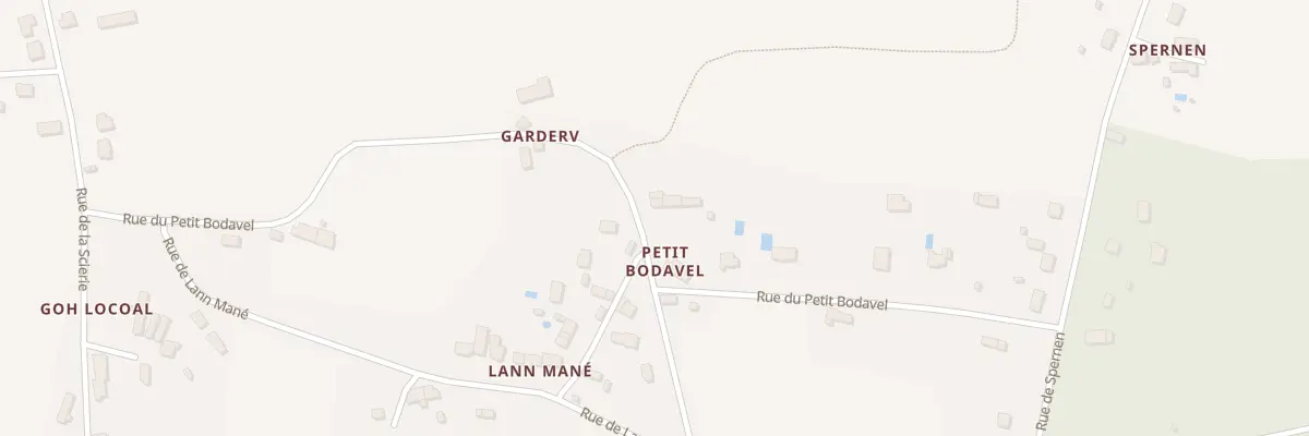 Plan du 37 Rue de Bodavel à Camors