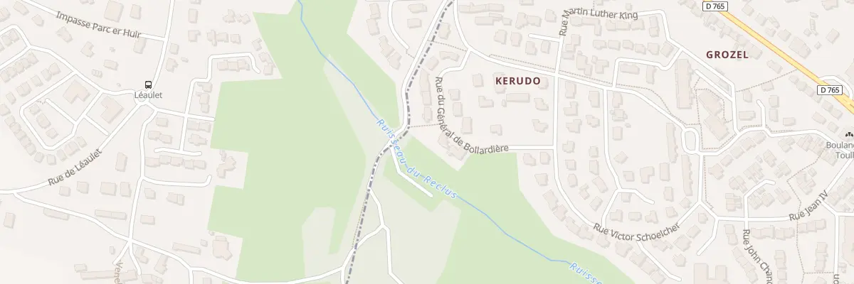 Plan du 12 Rue du Gal de la Bollardiere à Auray