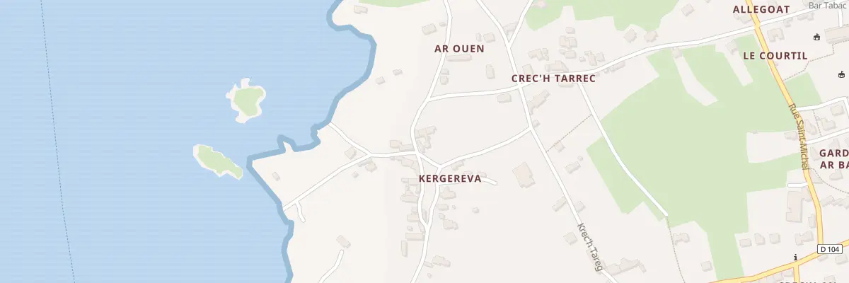 Plan du 5252 Ker Goareva à Île-de-Bréhat