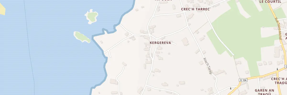 Plan du 5264 Ker Goareva à Île-de-Bréhat