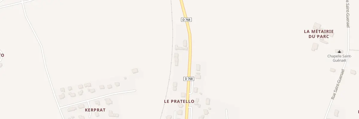 Plan du 17 Le Pratello à Pluvigner