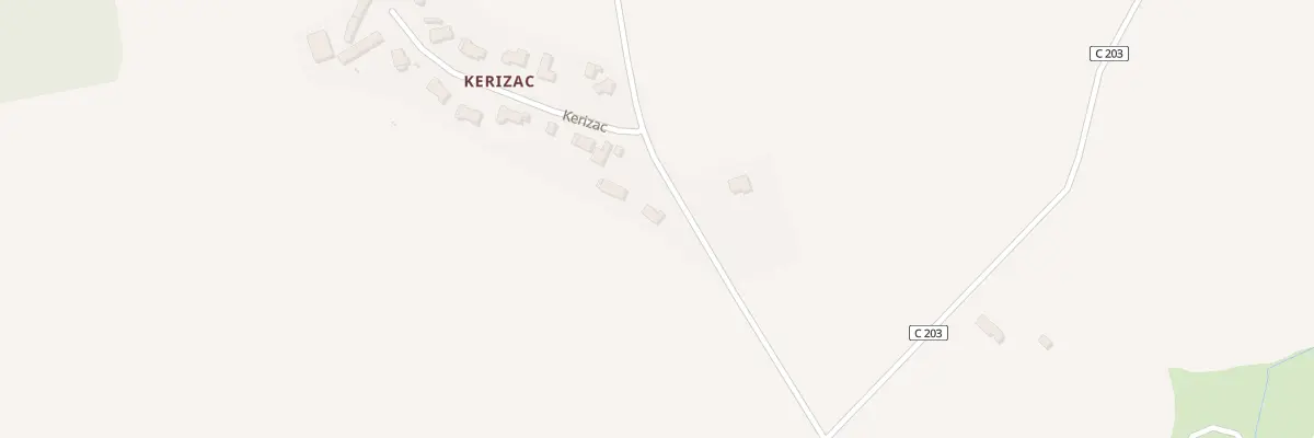 Plan du 6450 Kerizac à Crach