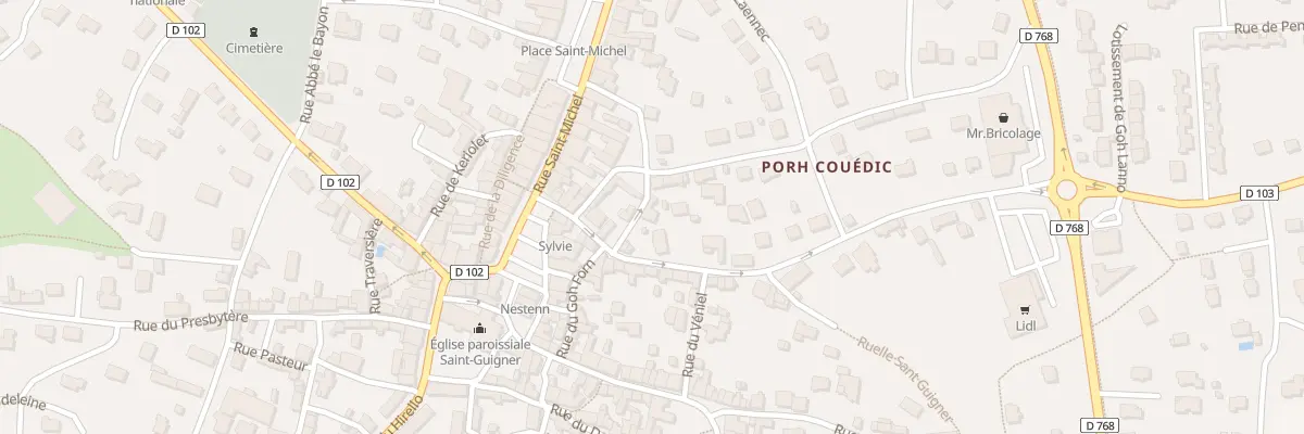 Plan du 1 Rue du Maquis à Pluvigner