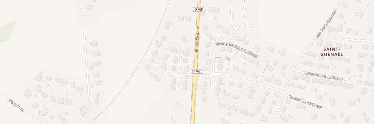 Plan du 4 Lot Avel Dro à Pluvigner