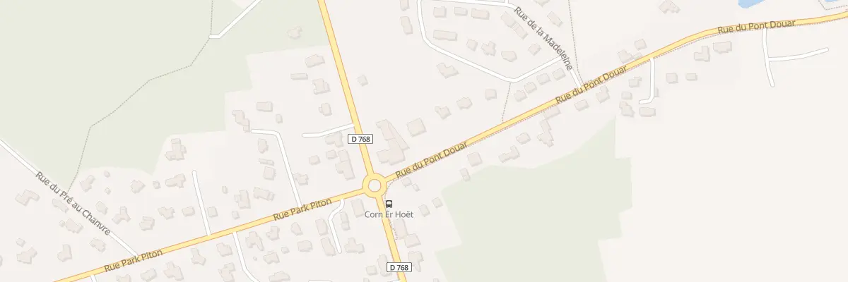 Plan du 34 Rue du Pont Douar à Brech