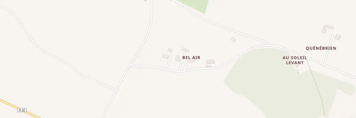 Plan du 14 Bel Air à Saint-Gildas