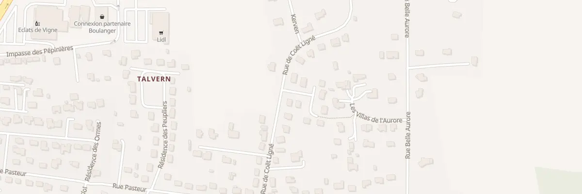 Plan du 36 Rue de Coët-ligné à Baud