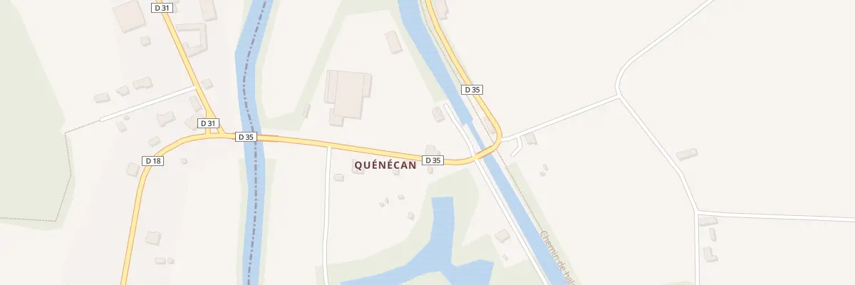 Plan du 5208 Quenecan à Guerlédan