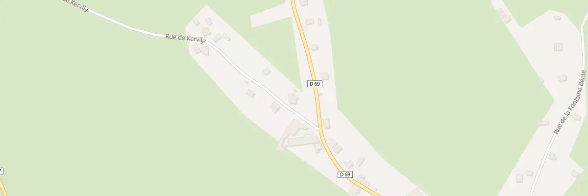 Plan du 2 Rue de Kervily à Saint-Mayeux