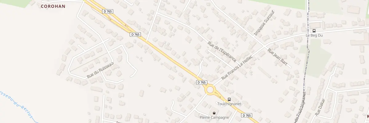 Plan du 34 Rue Nationale à Brech