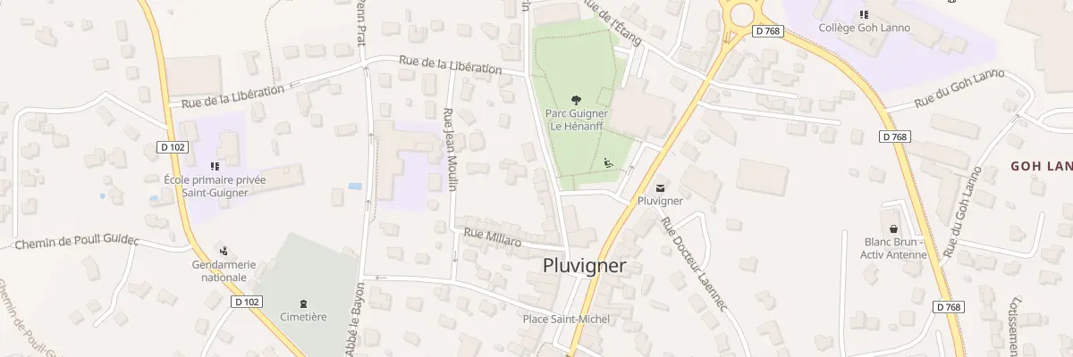 Plan du 11 Rue Saint-Mathurin à Pluvigner