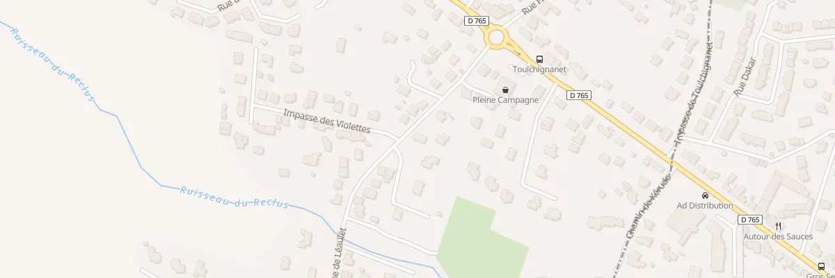 Plan du 9 Rue de Léaulet à Brech