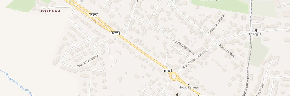 Plan du 38 Rue Nationale à Brech