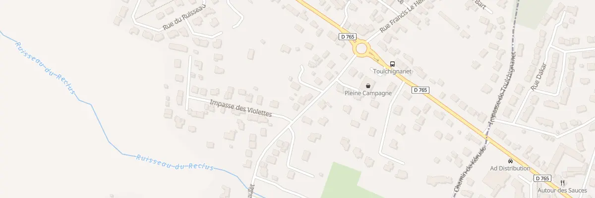 Plan du 12 Rue de Léaulet à Brech