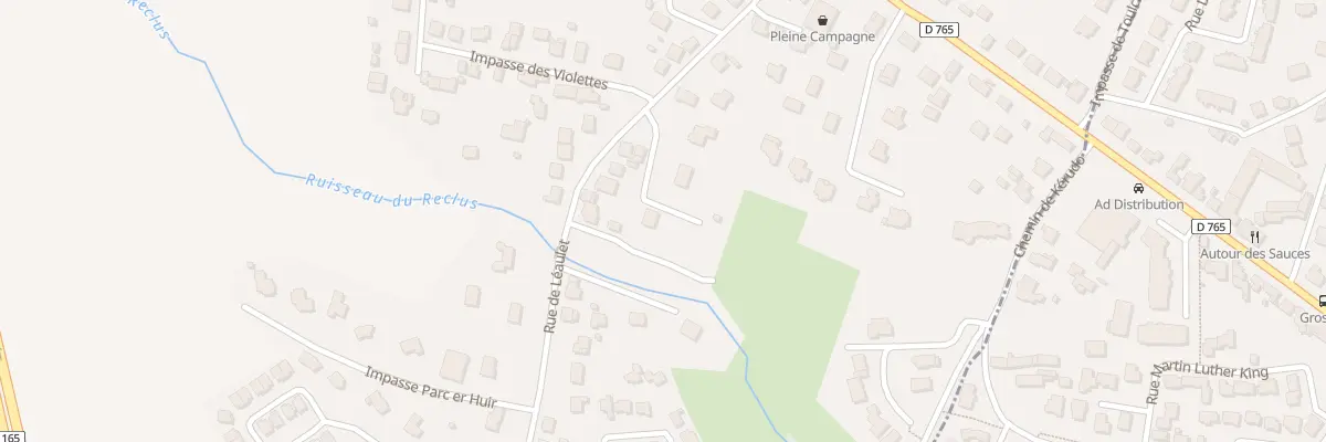 Plan du 5706 Rue de Léaulet à Brech
