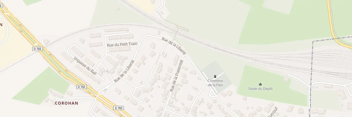 Plan du 21 Rue de la Fraternité à Brech