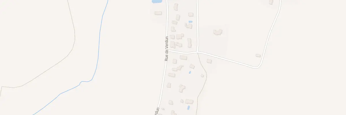 Plan du 61 Rue de Verdun à Pluvigner