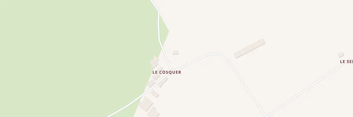 Plan du 5510 Le Cosquer à Corlay