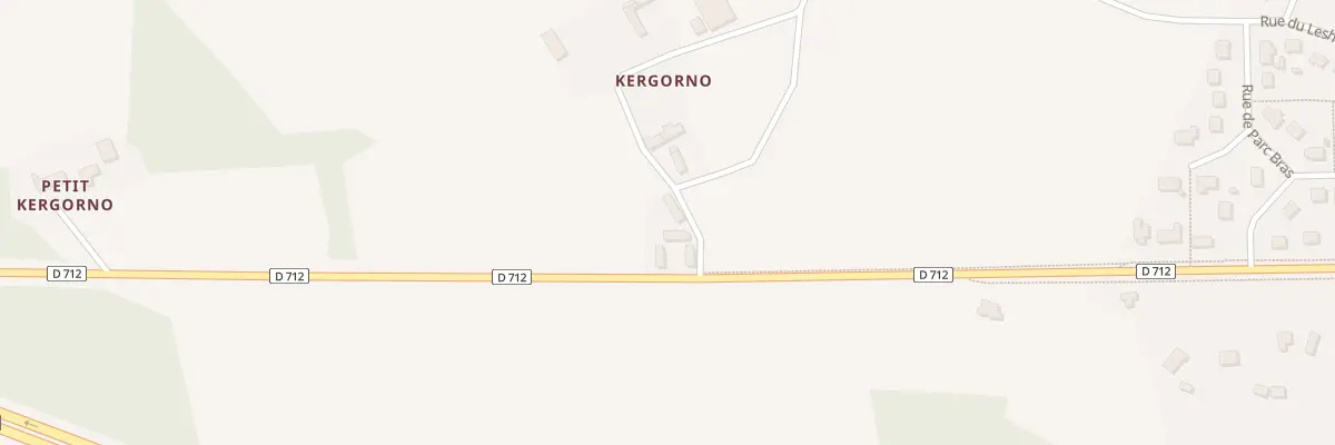 Plan du 6027 Kergorno à Châtelaudren-Plouagat