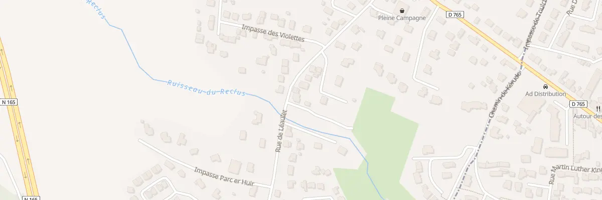 Plan du 19 Rue de Léaulet à Brech