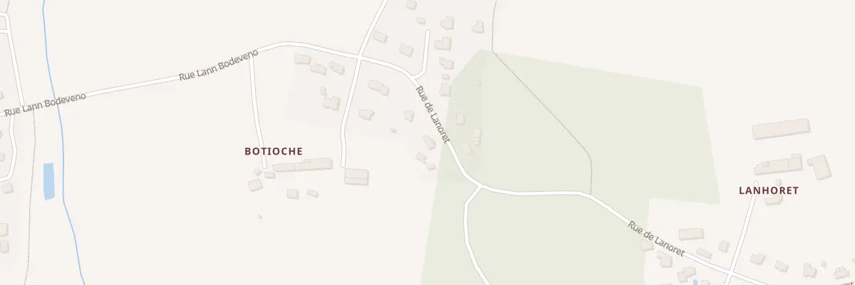 Plan du 8 Rue de Lanoret à Pluvigner