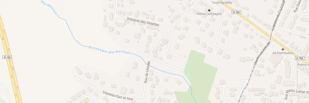 Plan du 17 Rue de Léaulet à Brech