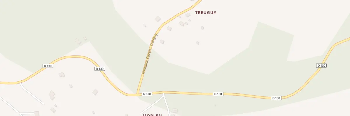 Plan du 11 Treuguy à Malguénac