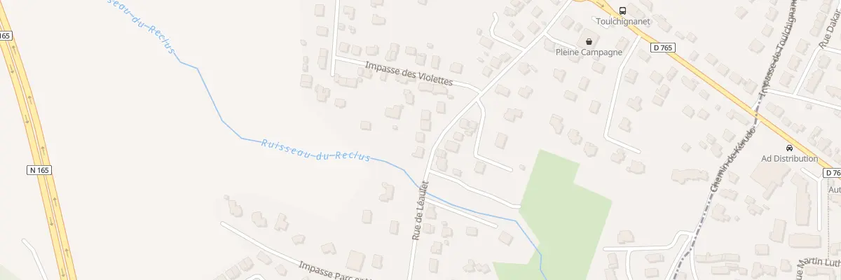 Plan du 22 Rue de Léaulet à Brech