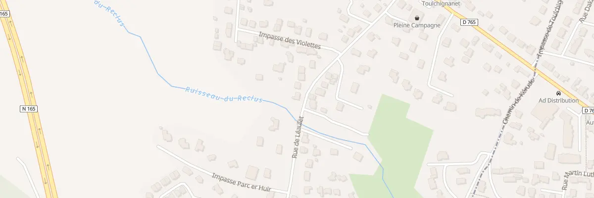 Plan du 24 Rue de Léaulet à Brech