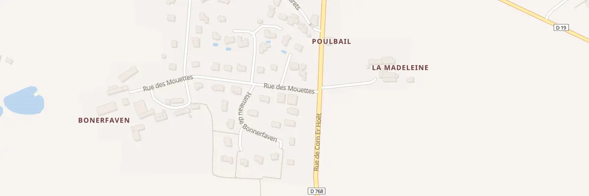 Plan du 1 Rue des Mouettes à Brech