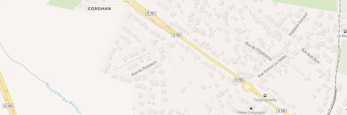 Plan du 18 Rue de la Source à Brech