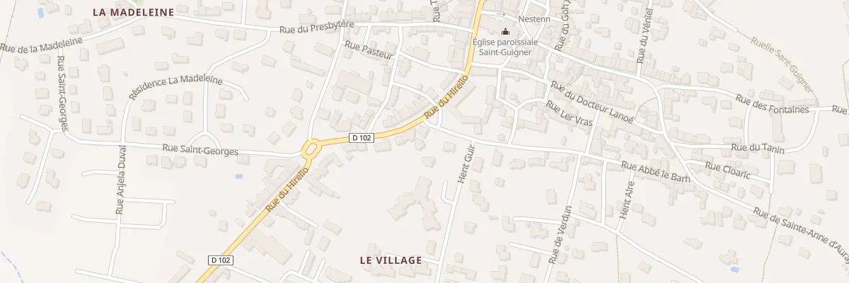Plan du 3B Rue du Hirello à Pluvigner
