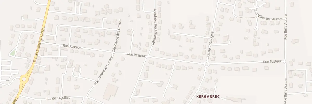 Plan du 25 Cite des Peupliers à Baud