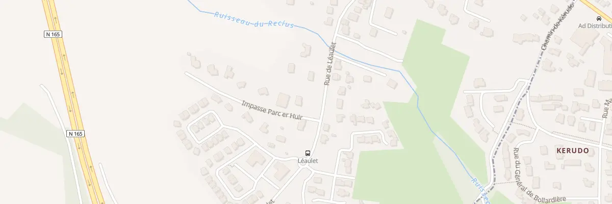 Plan du 36 Rue de Léaulet à Brech