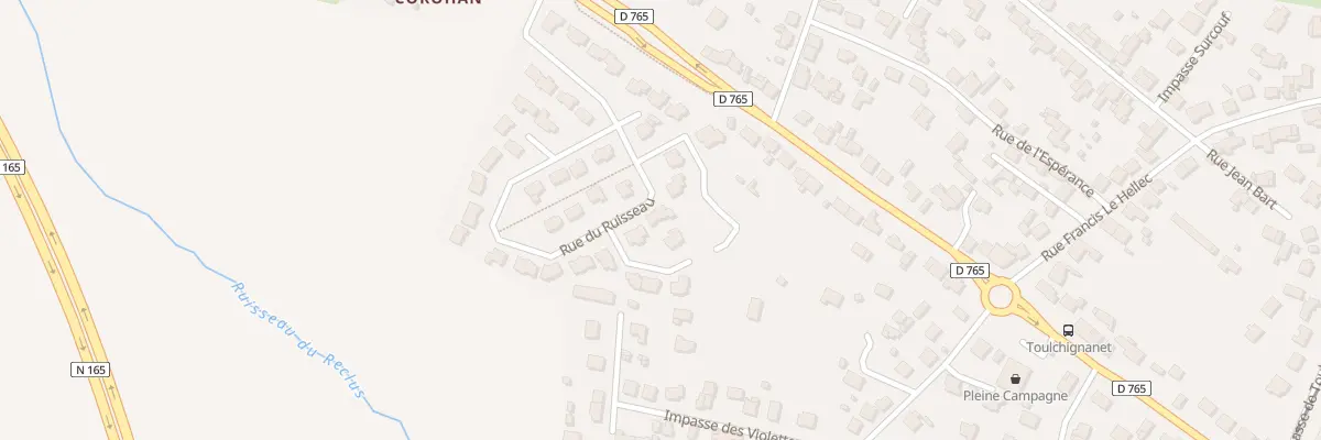 Plan du 17 Rue du Ruisseau à Brech