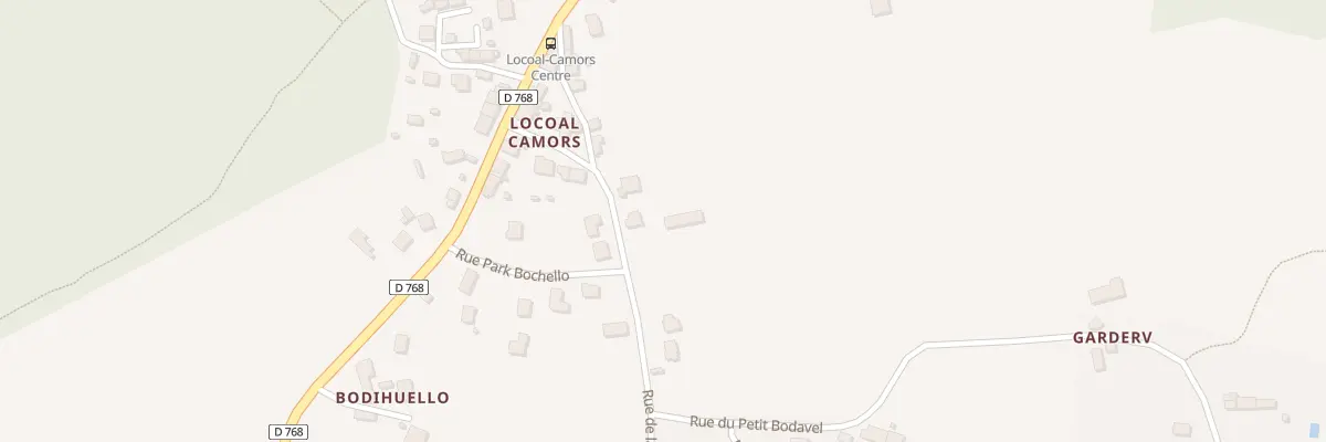 Plan du 3 Rue de la Scierie - Locoal à Camors