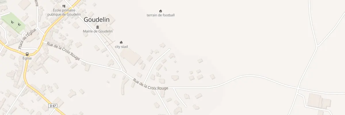Plan du 8 Lot de la Croix Rouge à Goudelin