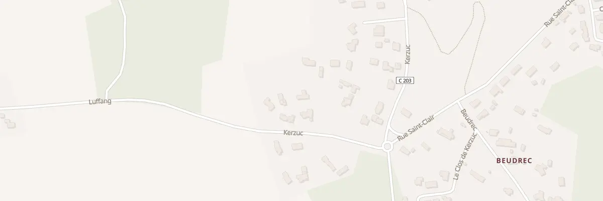 Plan du 50B Kerzuc à Crach