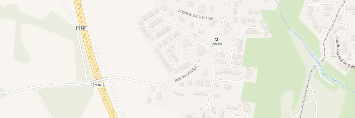 Plan du 4 Rue des Charmilles à Brech