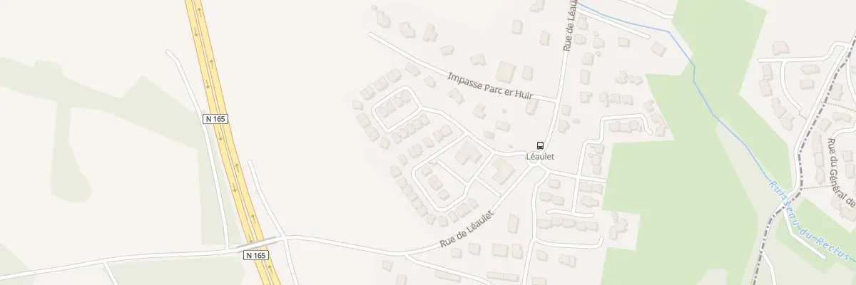 Plan du 33 Rue des Charmilles à Brech