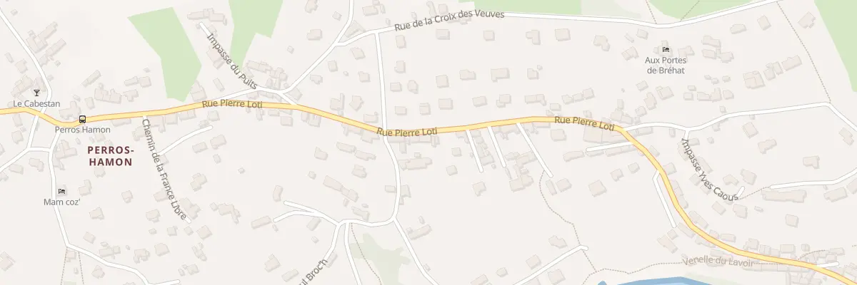 Plan du 30 Rue Pierre Loti à Ploubazlanec