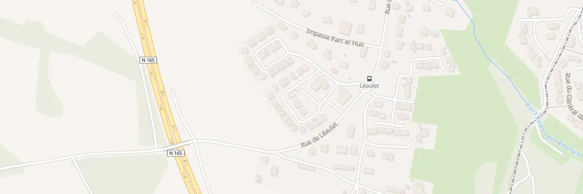 Plan du 10 Rue des Charmilles à Brech