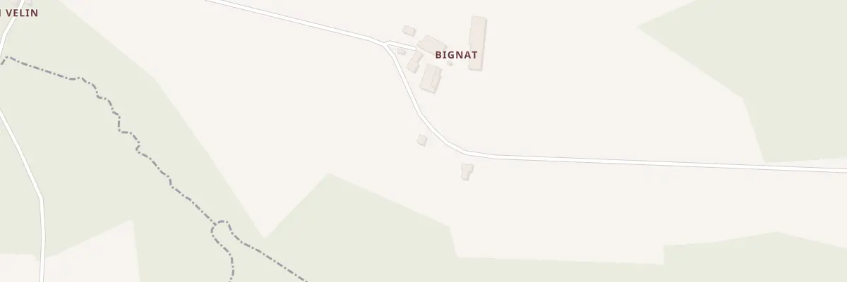 Plan du 5555 Bignat au Sourn