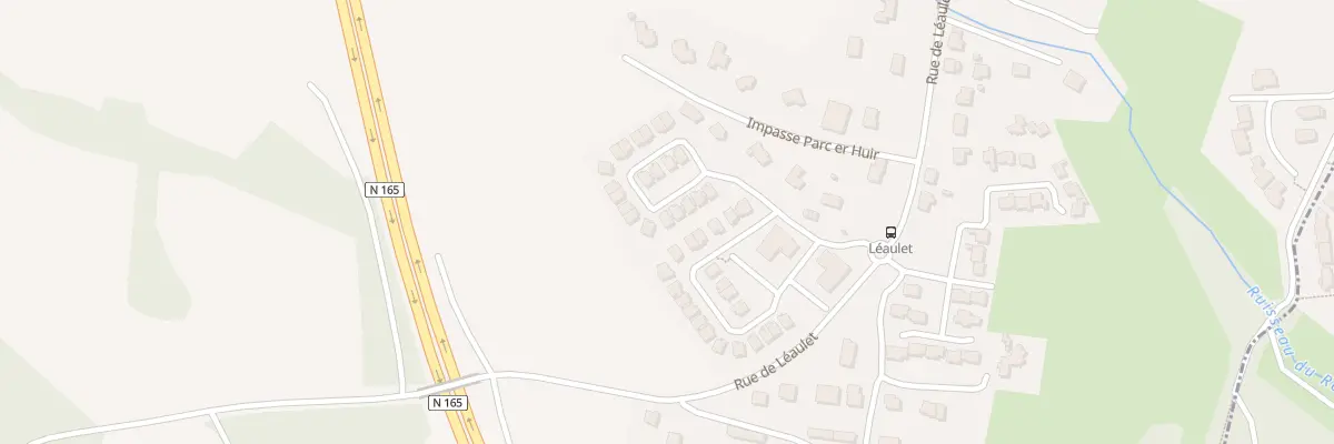 Plan du 9 Imp des Coudriers à Brech