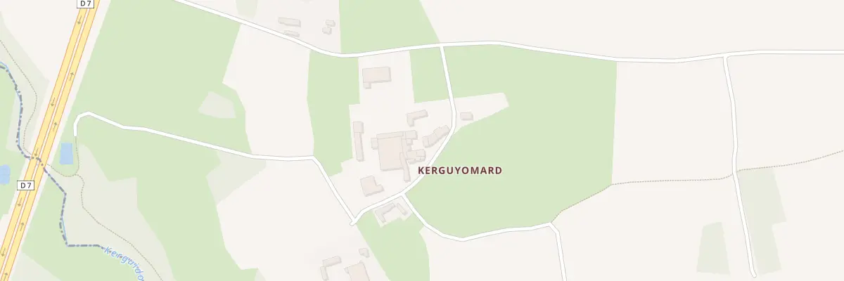 Plan du 5316 Kerguyomar à Pludual