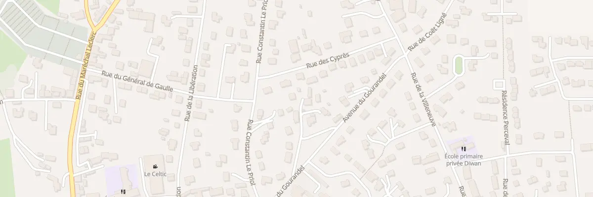 Plan du 1039 Imp du Gourandel à Baud