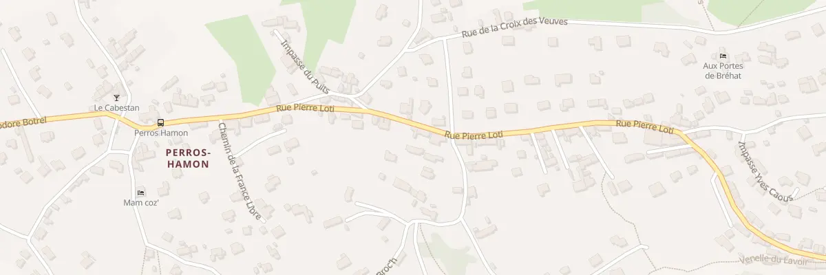 Plan du 24 Rue Pierre Loti à Ploubazlanec