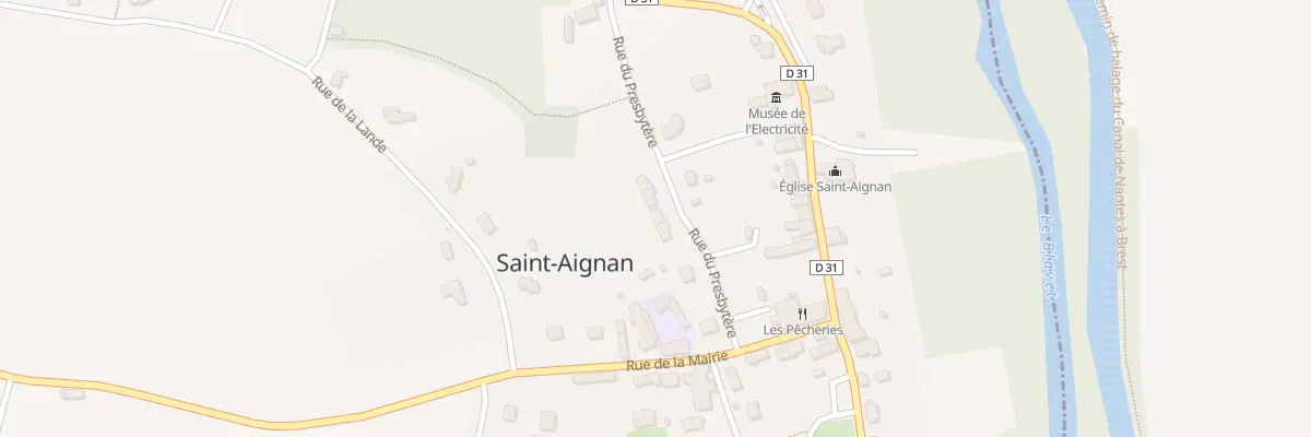 Plan du 5 Rue du Presbytère à Saint-Aignan