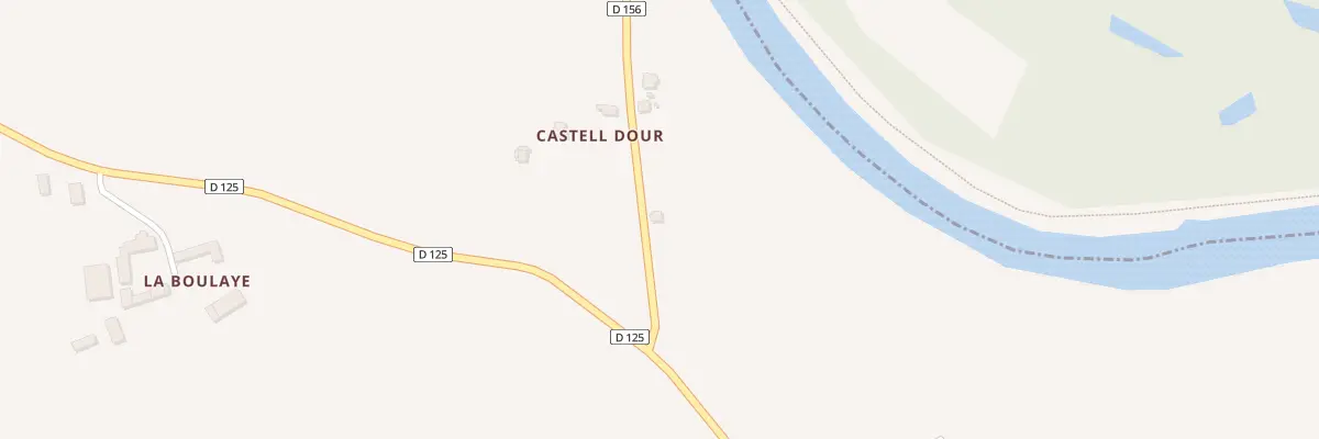 Plan du 1 Kerlierno à Cléguérec