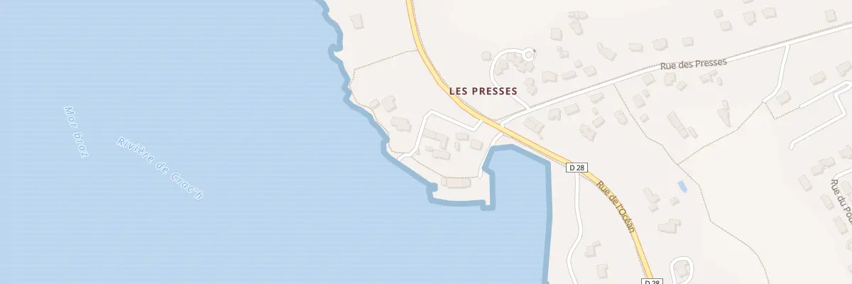 Plan du 5366 Les Vieilles Presses à Saint-Philibert